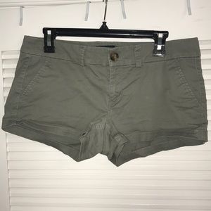 Army Green Khaki Shorts